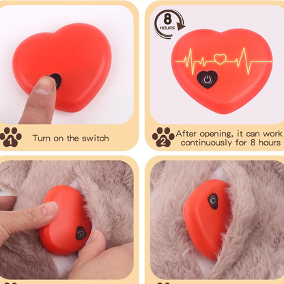 Peluche con Latidos Anti Ansiedad